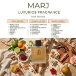MURJ  
inspired (Ahmed Al Maghribi Marj Eau De Parfum For Unisex)